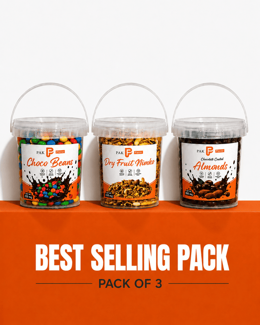 PACK OF 3 (Choco Almond,Dry Fruit Nimko,Choco Beans)