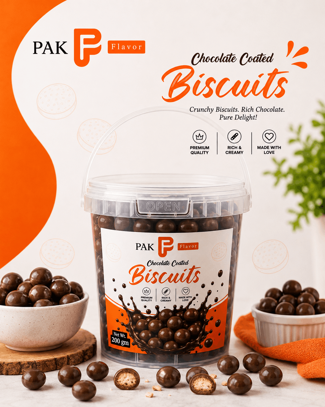 Chocolate Coated Biscuits